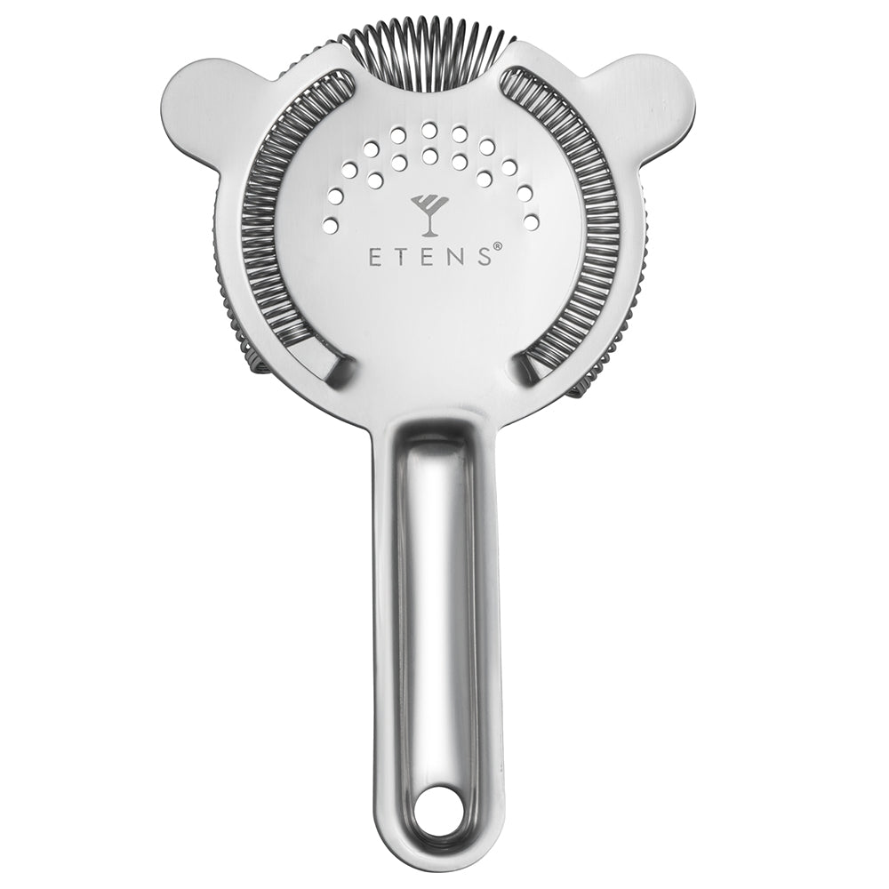 Etens Cocktail Strainer for Drinks, Bar Strainers for bartending, Martini Strainer for Boston Shaker and Mixing Glass, Bartender Hawthorne Strainer