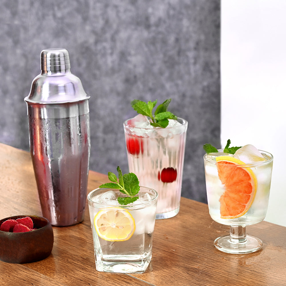 Etens Cocktail Shaker, 24 oz Martini Shaker Bar Shaker with Built-In Strainer for Bartending – Stainless Large Bartender Shaker Metal Margarita Mixer for Mixed Drinks