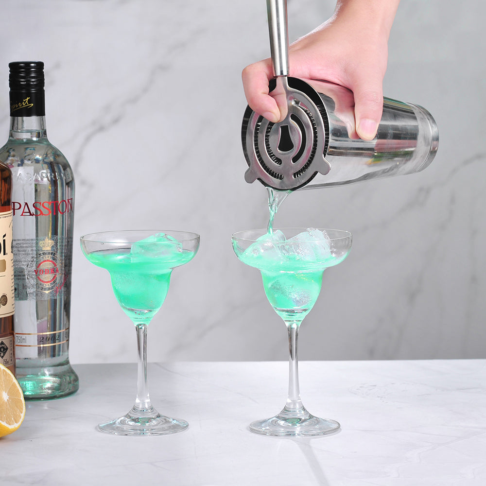 Etens Cocktail Shakers, Pro Bar Shaker Boston Shaker Set, Stainless Steel Martini Shaker Drink Mixer for Bartending – Weighted Shaking Metal Tins for Bartender