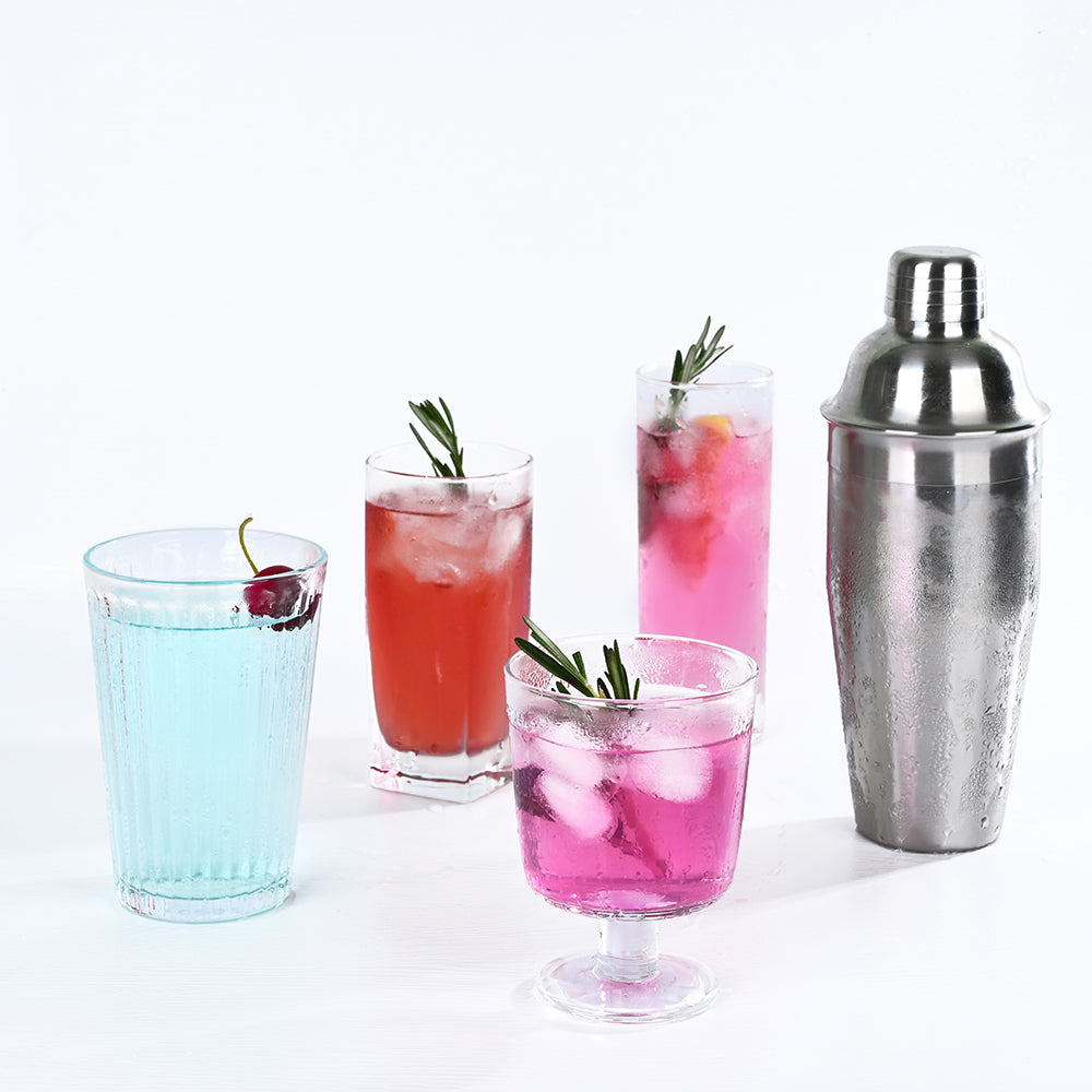 Etens Bar Cocktail Shaker, 24 oz Martini Shaker Drink Mixer with Built-In  Strainer for Bartending – Stainless Steel Bartender Shakers for Mixed  Drinks